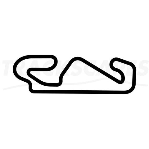 Wooden Racing Track Carving Layout of Catalunya-Barcelona Circuit 2023
