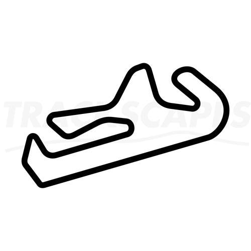 Autódromo Internacional do Algarve, Portimao, FIM Version Wooden Racing Track Wall Art Carving by Trackscapes - Layout