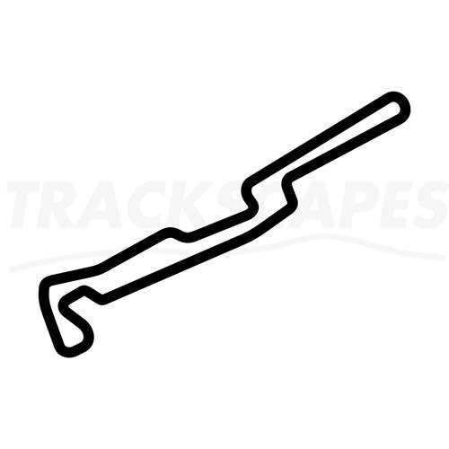 Varano Riccardo Paletti Racing Track Art Carved Sculpture Layout