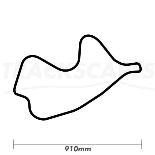 Canadian Tire Motorsport Park 910mm Wooden Wall Carving Dimensions
