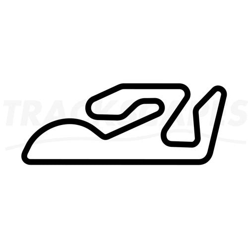 Circuit de la Comunitat Valenciana Ricardo Tormo Wooden Racing Track Replica Wall Art Shape Layout