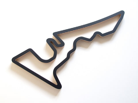 Circuit of the Americas Wall Carving in Carbon