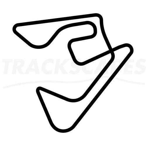 Circuito Parcmotor de Castellolí Race Track Art Sculpture Layout