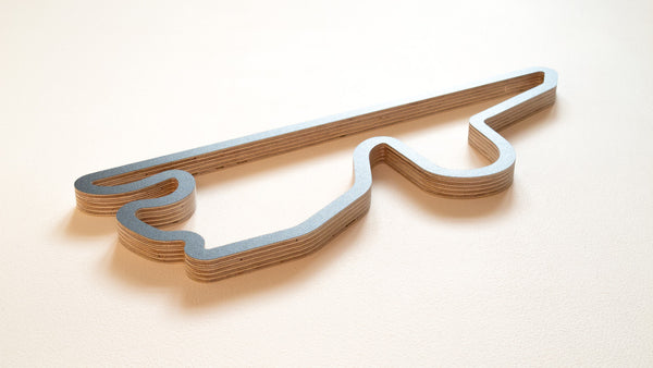 Fuji Speedway in Japan, 360mm Wooden Motorsport Wall Art