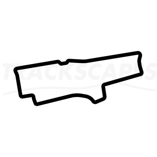 Hydro-Québec Montreal Street Circuit Canada Wooden Racing Track Replica Wall Art Shape Layout