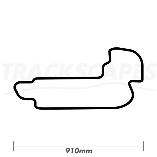Indianapolis IndyCar Motor Speedway 910mm Carving Dimensions