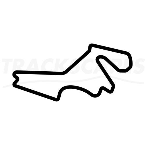Istanbul Park Turkey Wooden Formula One Racing Track Wall Art by Trackscapes Layout