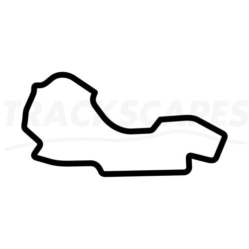 Melbourne Grand Prix Circuit Wooden Racing Track Replica Wall Art Shape Layout