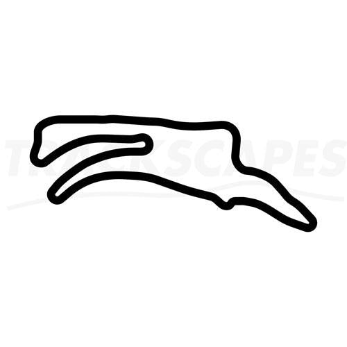Olivers Mount Racing Road Track Wooden Wall Art Sculpture Layout