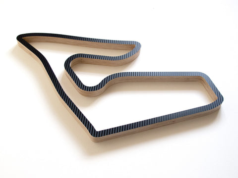 A Wooden Reproduction of the Red Bull Ring in Austria in Carbon