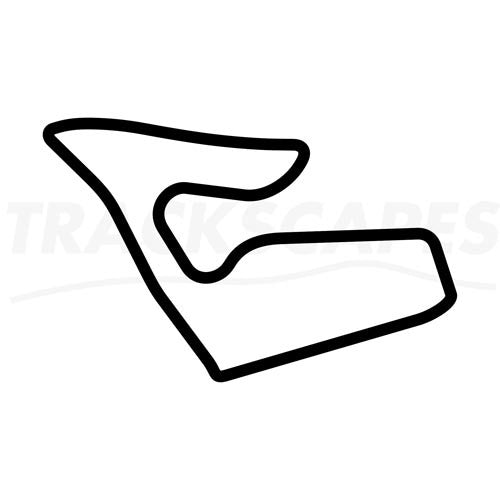 Red Bull Ring Circuit Wooden Racing Track Replica Wall Art Shape Layout