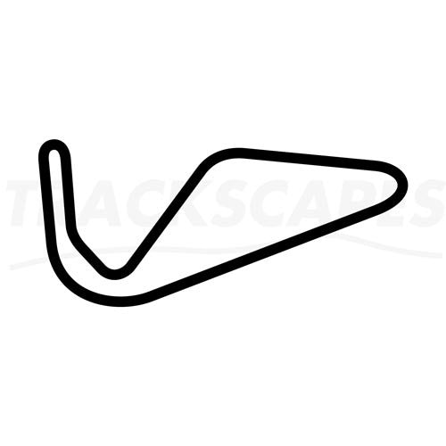 Snetterton 100 Circuit Wooden Racing Track Replica Wall Art Shape Layout