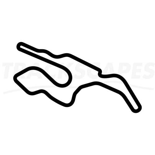 Sonoma Raceway Wooden Racing Track Carving Layout